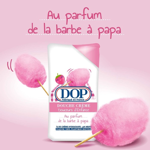 DOP Douche Creme Barbe a Papa Fraise 250ml